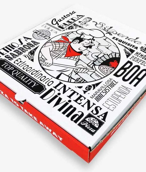1️⃣ Cajas para Pizza | Personalizadas y Genéricas